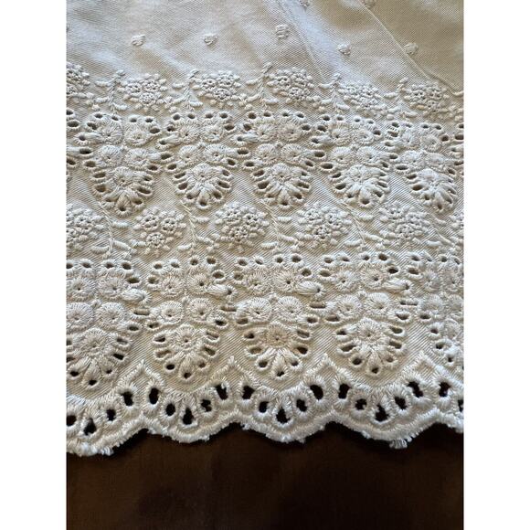 Vintage Old Navy Cream Cotton 1 Button Blazer/Jacket Women's Medium - Picture 7 of 14